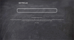 Desktop Screenshot of deb1968.com